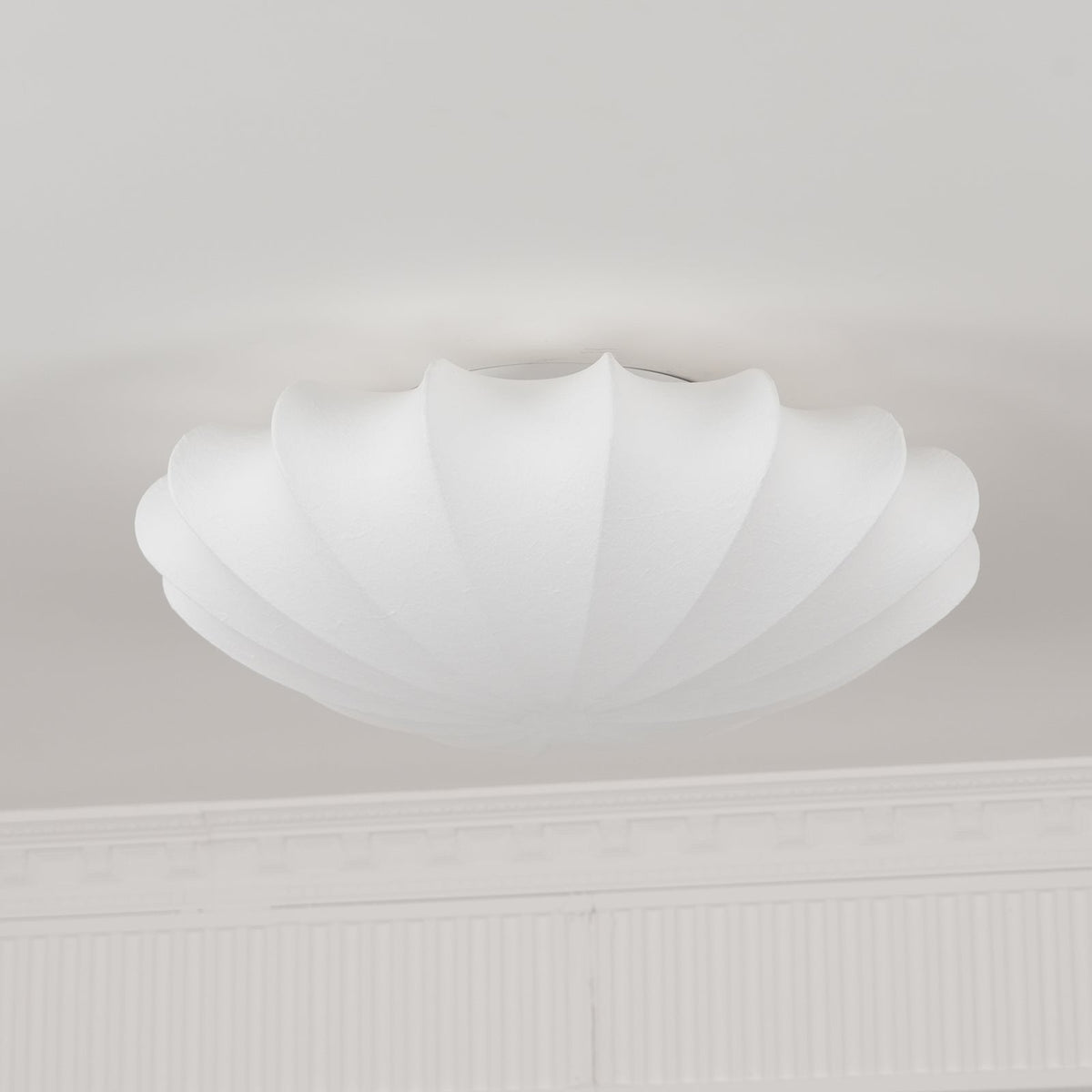 Nelson Bubble Ceiling Lamp Modern Sculptural Ceiling Light | Shell Inspired Design | E26/E27 Compatible | Dimmable Ready Pendant