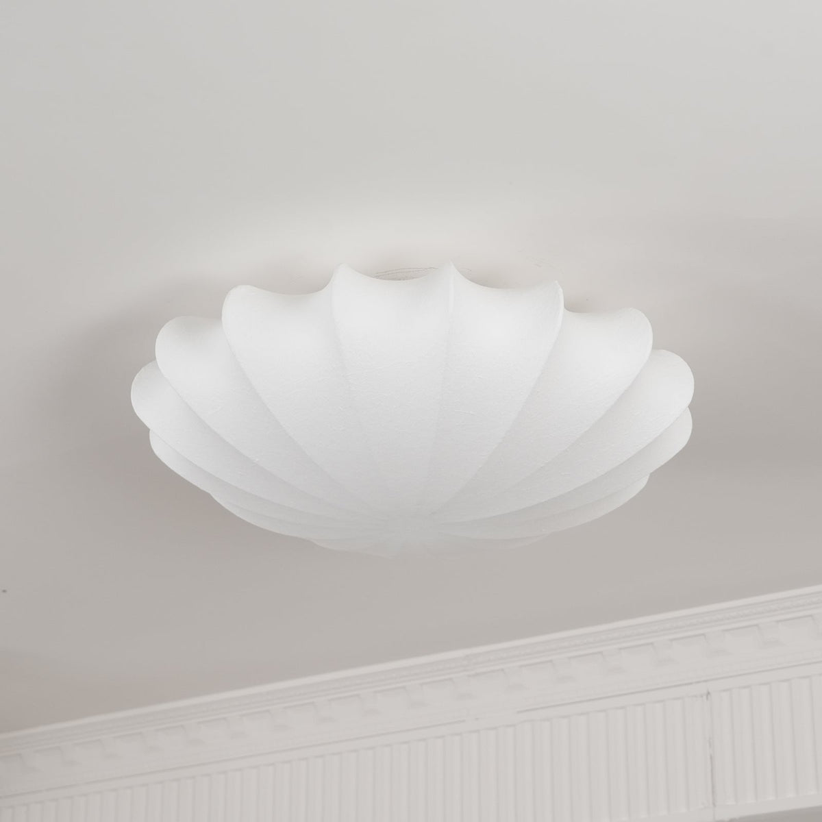Nelson Bubble Ceiling Lamp Modern Sculptural Ceiling Light | Shell Inspired Design | E26/E27 Compatible | Dimmable Ready Pendant