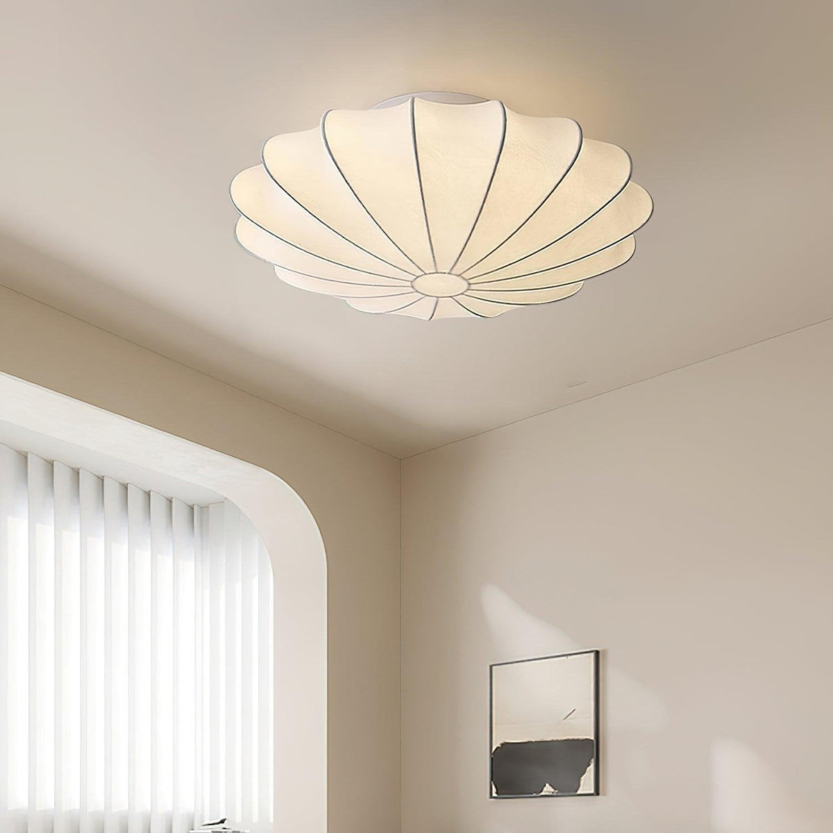Nelson Bubble Ceiling Lamp Modern Sculptural Ceiling Light | Shell Inspired Design | E26/E27 Compatible | Dimmable Ready Pendant