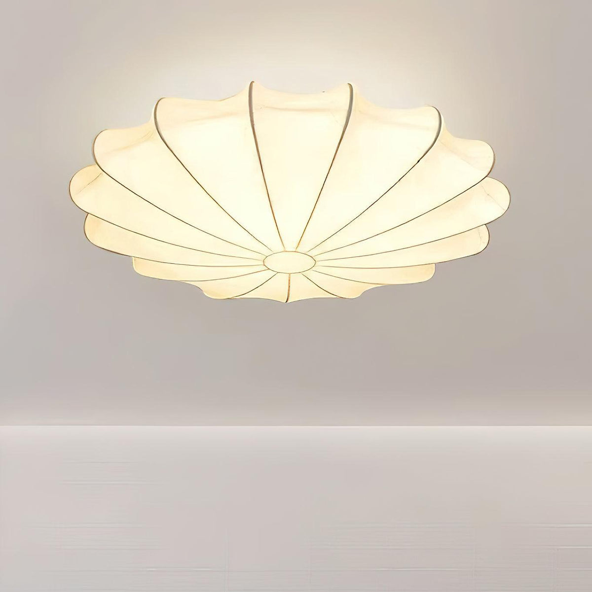 Nelson Bubble Ceiling Lamp Modern Sculptural Ceiling Light | Shell Inspired Design | E26/E27 Compatible | Dimmable Ready Pendant