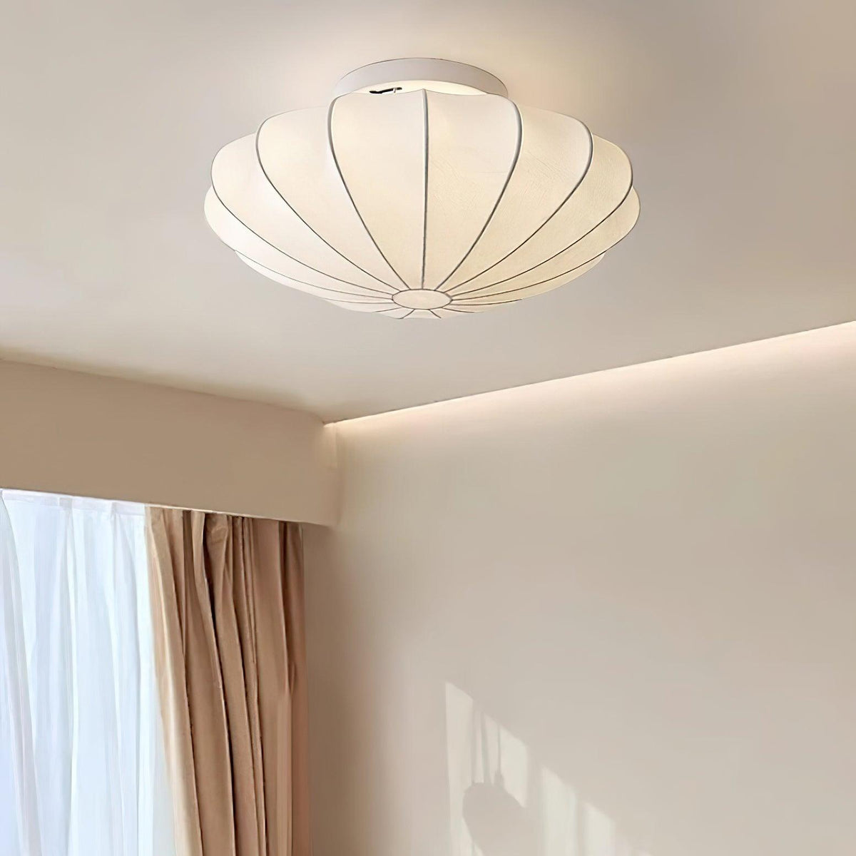 Nelson Bubble Ceiling Lamp Modern Sculptural Ceiling Light | Shell Inspired Design | E26/E27 Compatible | Dimmable Ready Pendant