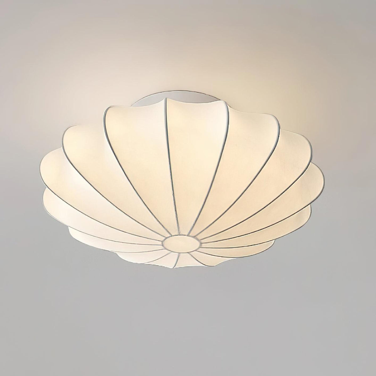 Nelson Bubble Ceiling Lamp Modern Sculptural Ceiling Light | Shell Inspired Design | E26/E27 Compatible | Dimmable Ready Pendant