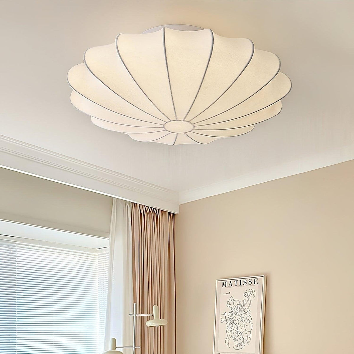 Nelson Bubble Ceiling Lamp Modern Sculptural Ceiling Light | Shell Inspired Design | E26/E27 Compatible | Dimmable Ready Pendant