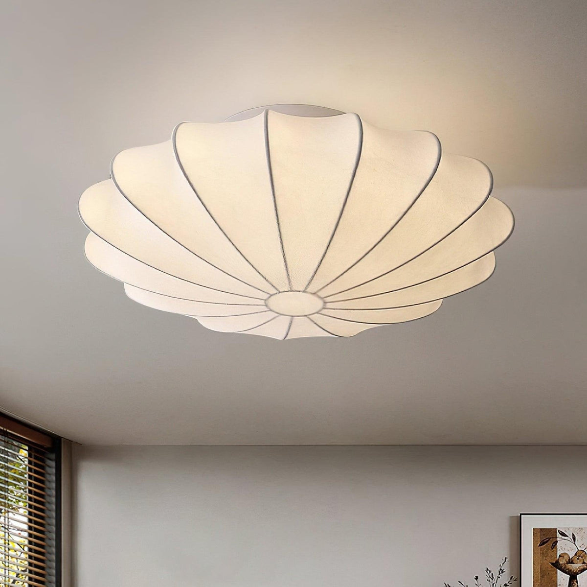 Nelson Bubble Ceiling Lamp Modern Sculptural Ceiling Light | Shell Inspired Design | E26/E27 Compatible | Dimmable Ready Pendant