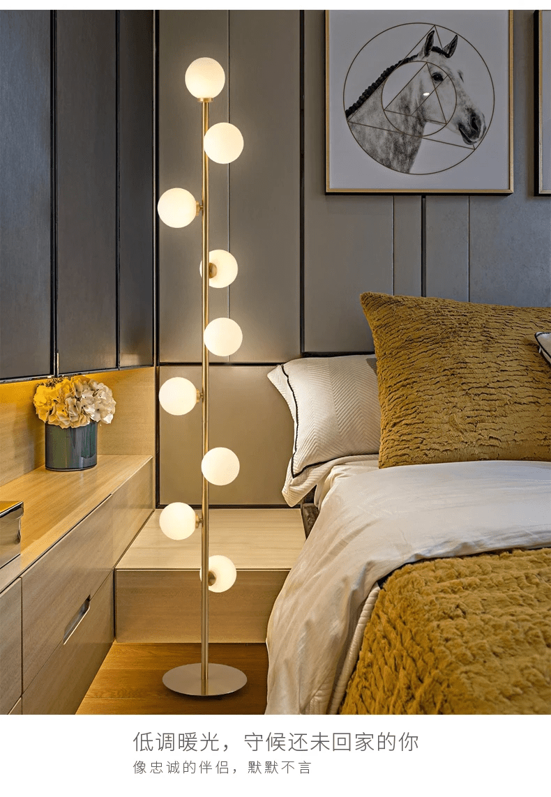 Nordic Glass Floor Lamp