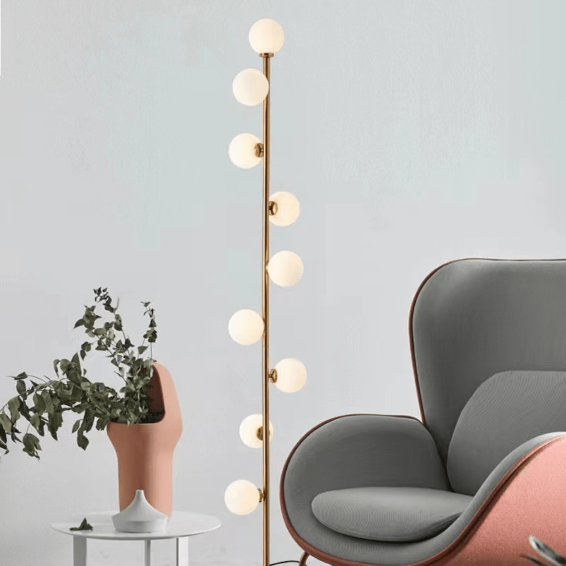 Nordic Glass Floor Lamp