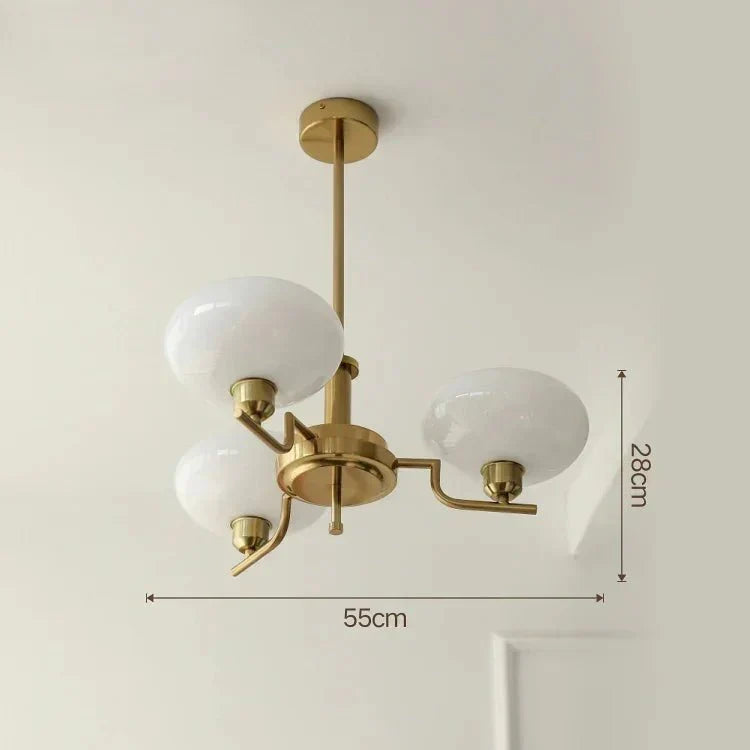 Medieval Bauhaus Chandelier
