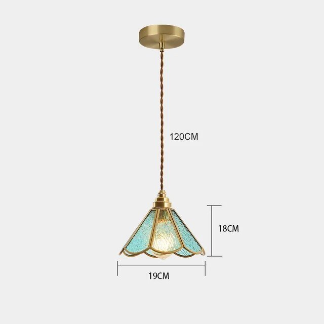 Stained Glass Pendant Lamp