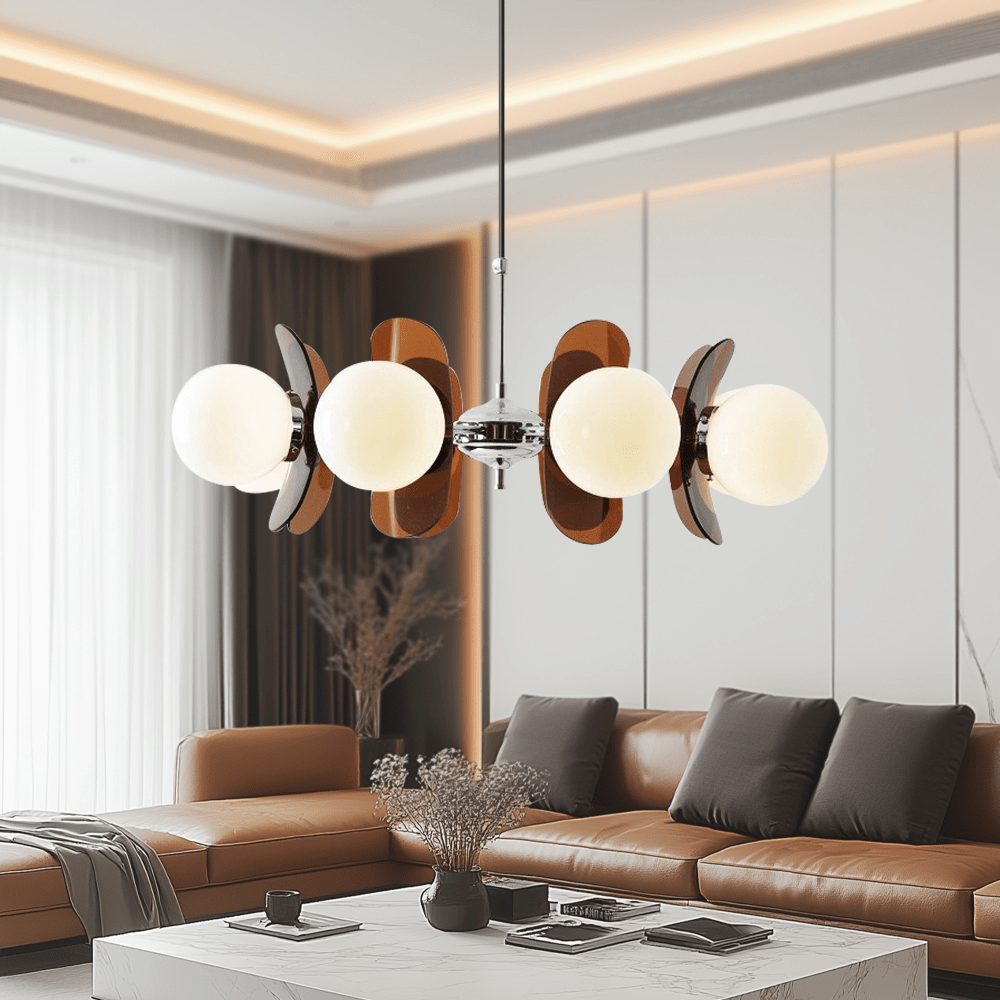 Retro Bauhaus chandelier
