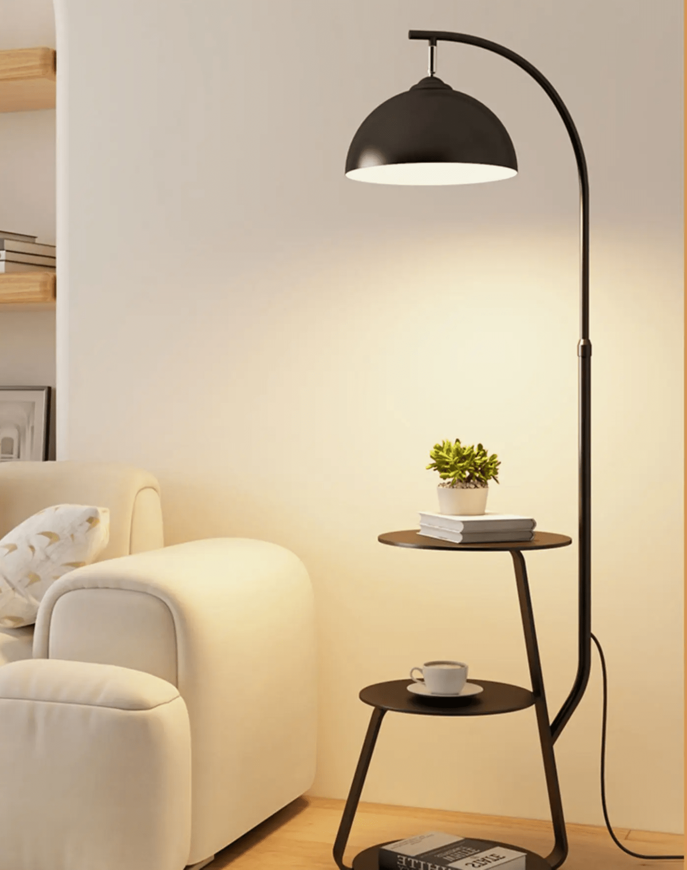 Scandinavian Lamp Table