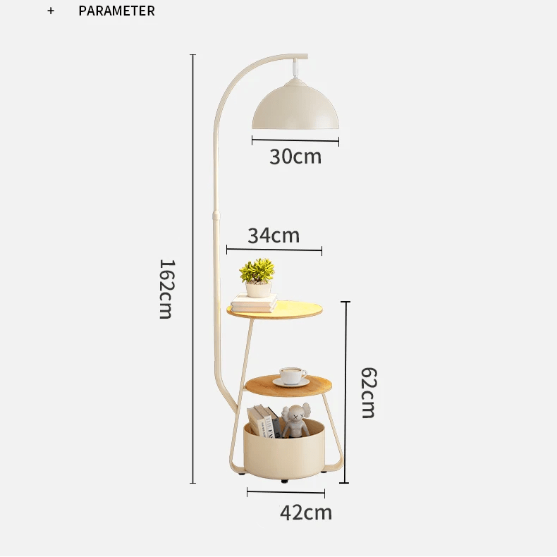 Scandinavian Lamp Table