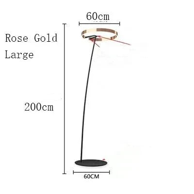 Scandinavian LED Design Floor Lamp