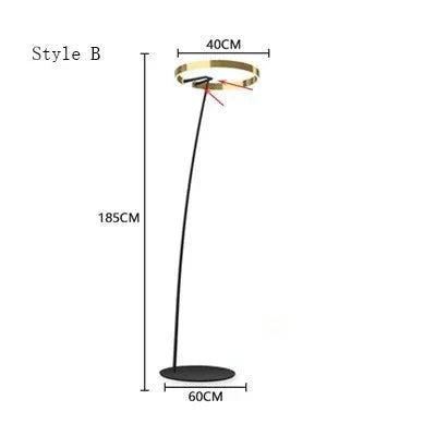 Scandinavian LED Design Floor Lamp