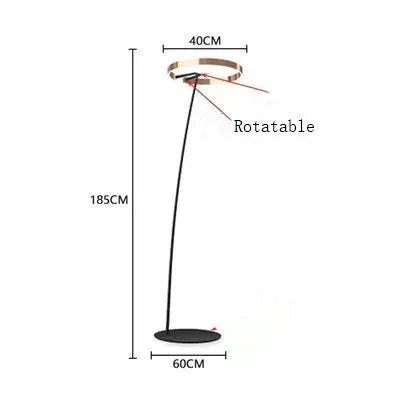 Scandinavian LED Design Floor Lamp