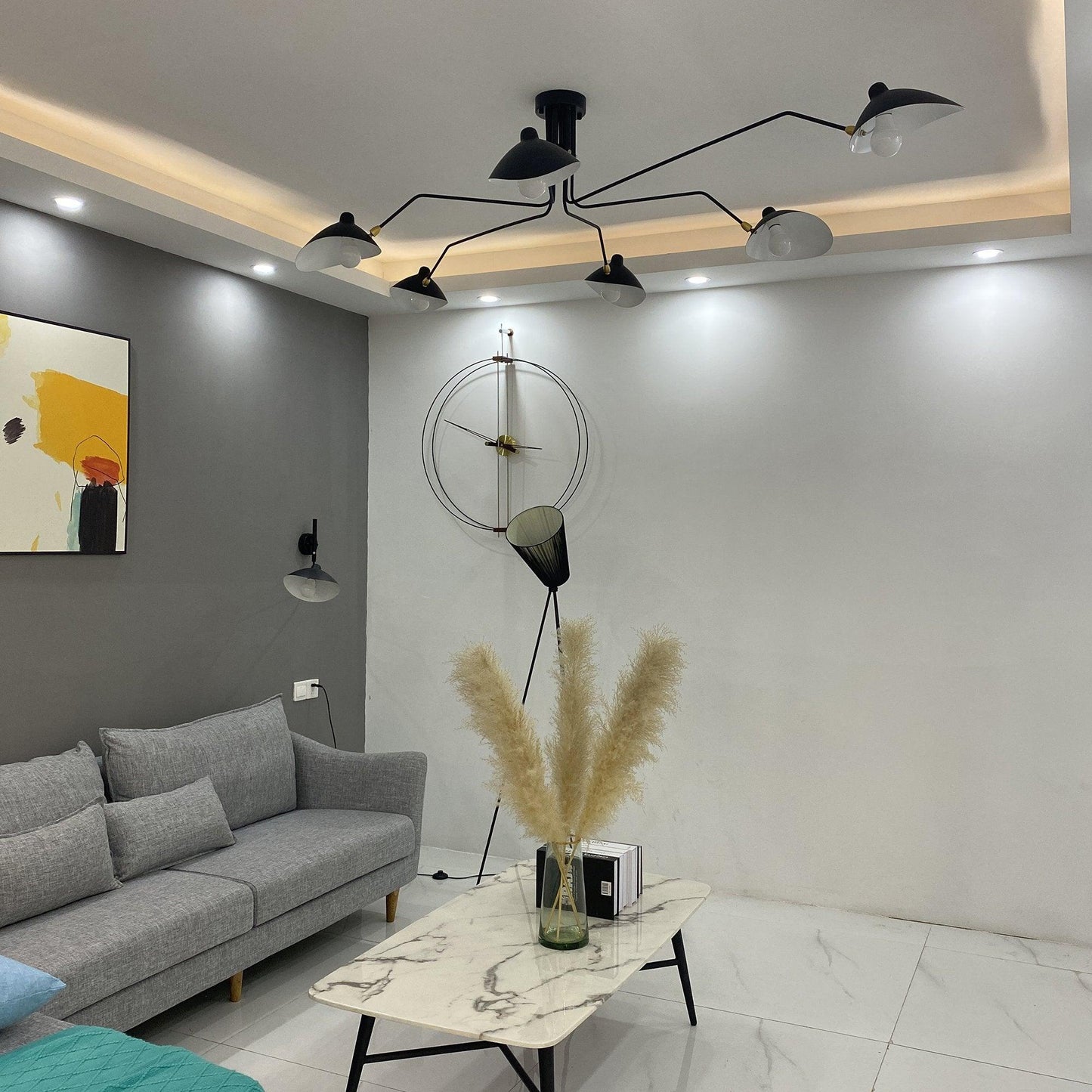 Serge Mouille Ceiling Lamp A