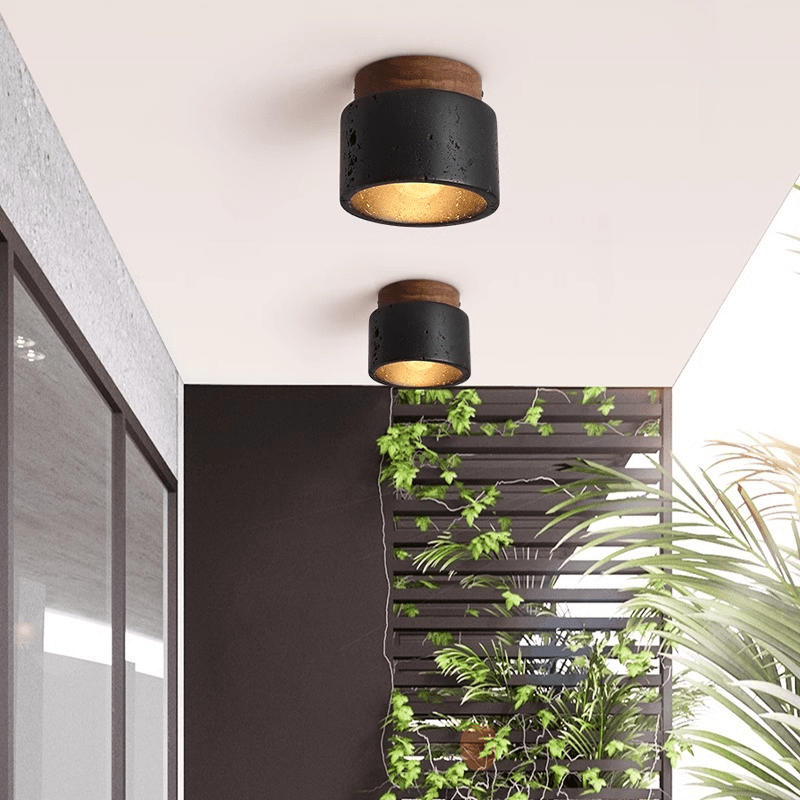Stone Ceiling Lamp Ascend