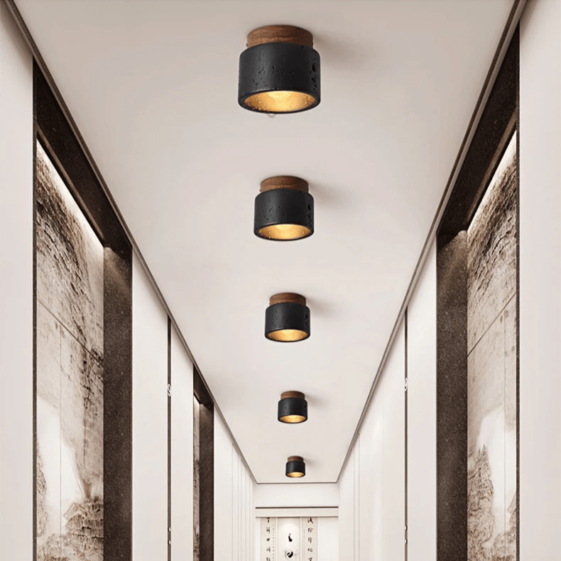 Stone Ceiling Lamp Ascend