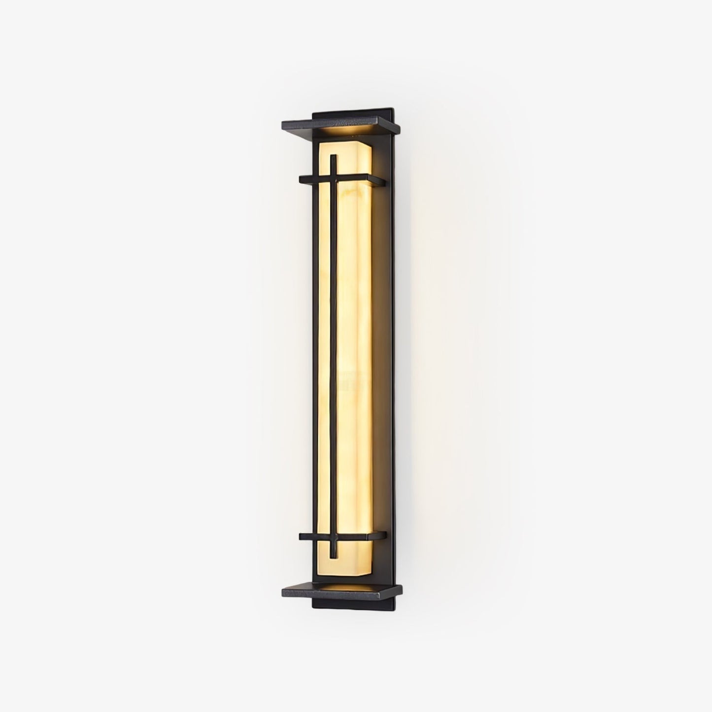 Square Outdoor Wall Light LED Waterproof Wall Sconce | Stainless Steel & Marble | IP65 Garden & Exterior Lighting | 3000K–6000K