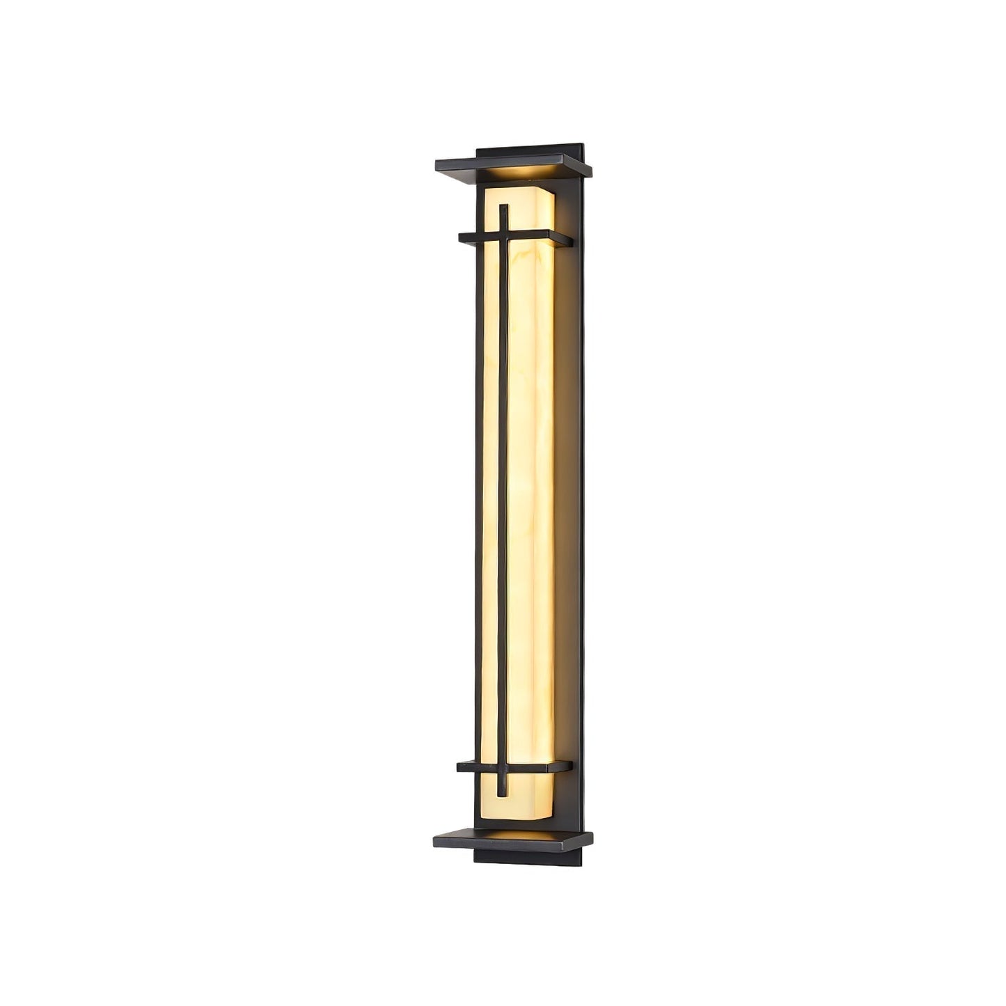 Square Outdoor Wall Light LED Waterproof Wall Sconce | Stainless Steel & Marble | IP65 Garden & Exterior Lighting | 3000K–6000K