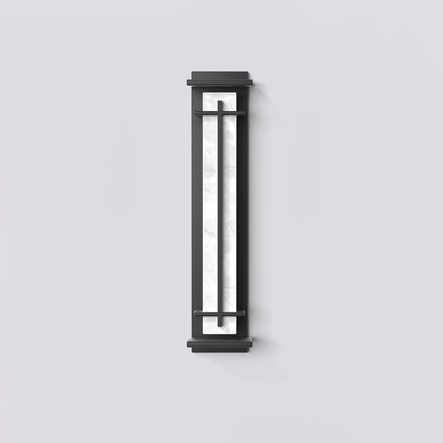 Square Outdoor Wall Light LED Waterproof Wall Sconce | Stainless Steel & Marble | IP65 Garden & Exterior Lighting | 3000K–6000K