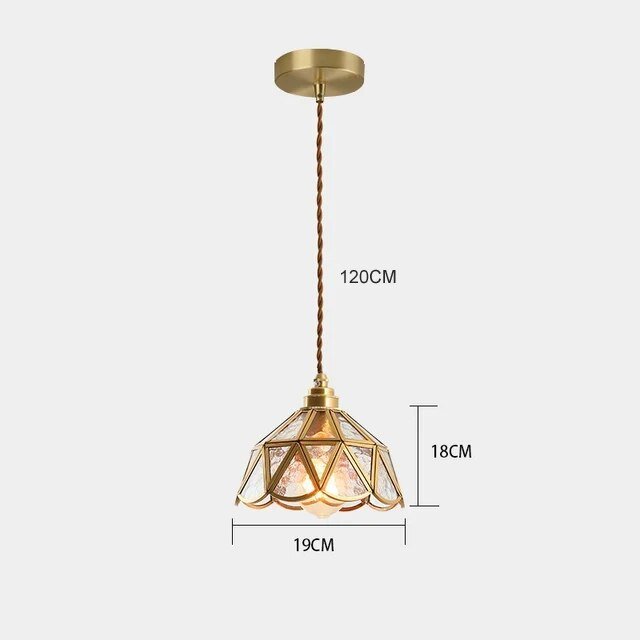 Stained Glass Pendant Lamp