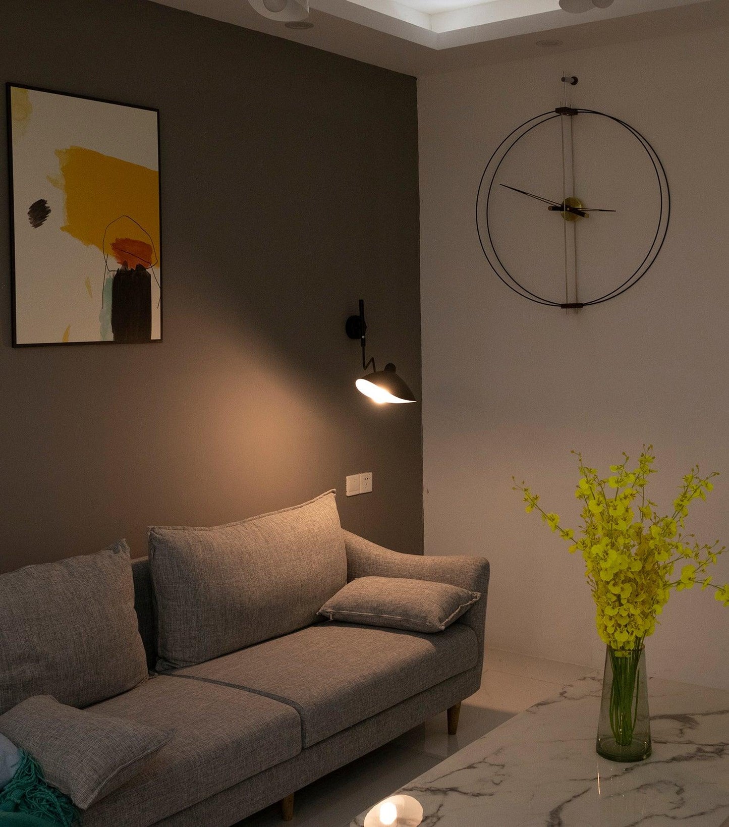 Serge Mouille Inspired Wall Lamp | Adjustable Arm Wall Light | E26/E27 Modern Sculptural Lighting | Indoor Designer Fixture