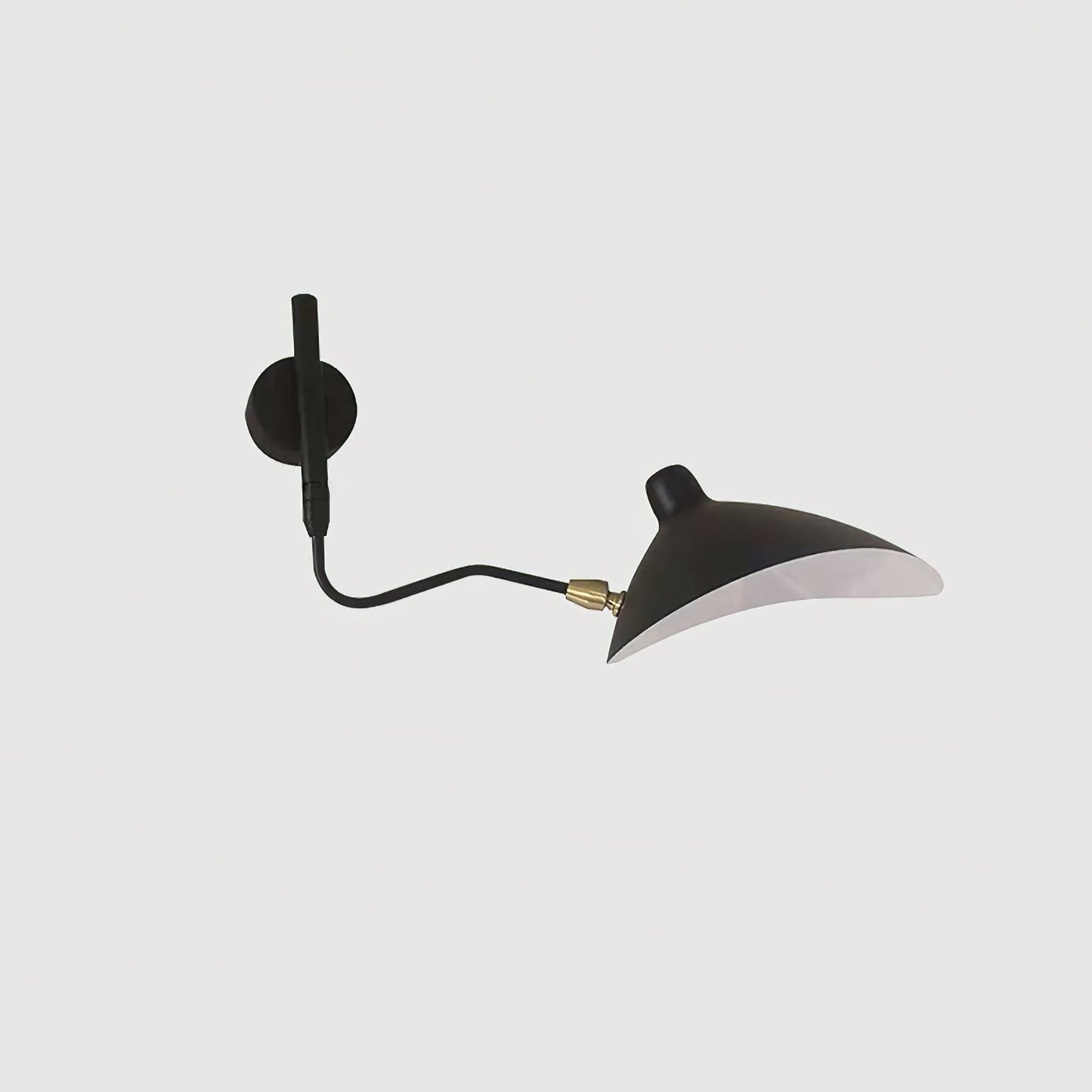 Serge Mouille Inspired Wall Lamp | Adjustable Arm Wall Light | E26/E27 Modern Sculptural Lighting | Indoor Designer Fixture