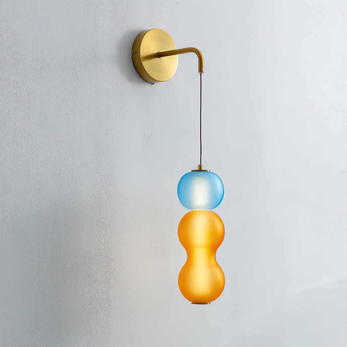 Wall Lamp Surge Gold Floral LED Wall Light | Beige Orchid Decorative Sconce | Integrated LED Indoor Lighting | Luxury Accent Fixture
