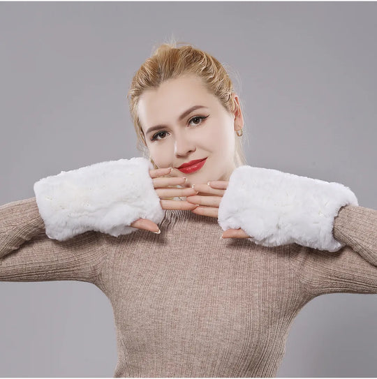 Fingerless Winter Gloves for Women | Ideal for everyday use and outdoor activities