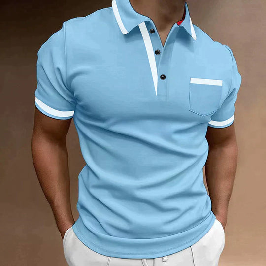 Men's Classic Fit Chest Pocket Polo | Ideal for Everyday Use