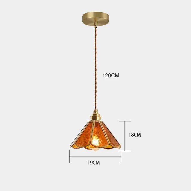 Stained Glass Pendant Lamp